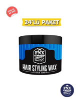 FNX Barber Mastic Doğal - Mat Krem Ekstra Sert Provitamin B5 24x150 ml Wax