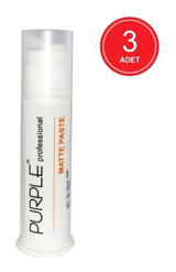 Purple Professional Doğal - Mat Krem Orta Keratinli 3x100 ml Wax