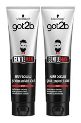Schwarzkopf Gentleman Doğal - Parlak Jel Hafif Su Bazlı 2x150 ml Jöle