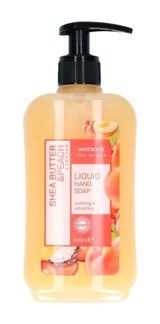 Watsons Şeftali-Shea Yağı Sıvı Sabun 500 ml