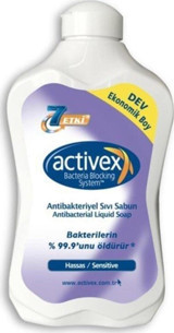 Activex Sensitive Antibakteriyel Sıvı Sabun 1.5 lt