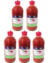 Gloria 5x474 ml Hot Chili Sos