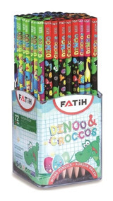 Fatih 5'li Yuvarlak Siyah 2B Kurşun Kalem Seti