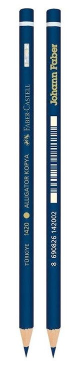 Faber-Castell Yuvarlak Mavi 2B Kurşun Kalem