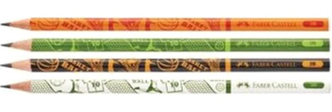 Faber-Castell Yuvarlak Siyah 2B Kurşun Kalem