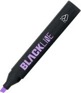 Adel Blackline Pastel Mor Kesik Uçlu Fosforlu Kalem
