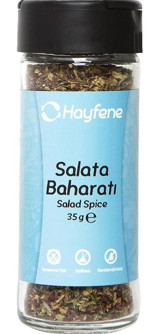 Hayfene Glutensiz Organik Vegan Sarımsaklı Salata Çeşni 35 gr