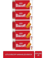 Lotus Biscoff Karamelize Bisküvi 5x156 gr