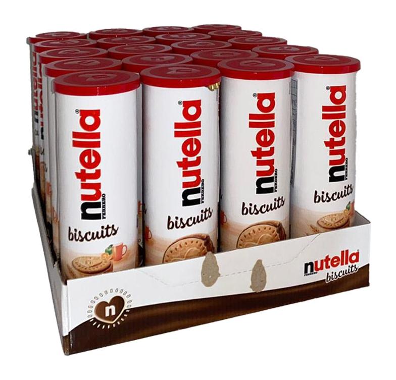 Nutella Biscuits Kakaolu-Fındık Kremalı Bisküvi 20x166 gr