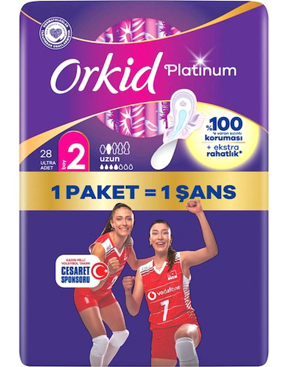 Orkid Platınum Cesaret Paketi 28'li Hijyenik Ped