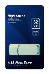 Elba USB 2.0 USB 32 GB Flash Belek Beyaz-Mavi