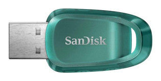 Sandisk Ultra Eco SDCZ96 USB 3.2 128 GB Flash Belek Yeşil