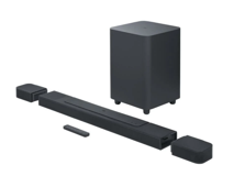 Jbl Bar 1000 880 W 300 W Subwooferlı Kablosuz USB Dolby Atmos 7.1.4 Soundbar Siyah