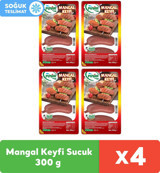 Pınar Mangal Keyfi Hindi Sucuk 300 g x 4 Adet