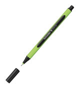 Schneider Line-Up Fiber 191001 Plastik Tek Renkli 0.4 mm İğne Uçlu Siyah Tükenmez Kalem