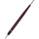 Scrikss 17 Krom Tek Renkli Bordo Tükenmez Kalem