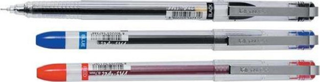 Dong-A Tek Renkli 0.5 mm İğne Uçlu Set Siyah 12'li Tükenmez Kalem