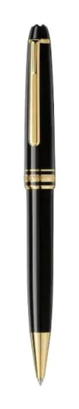 Montblanc Meisterstuck Reçine Tek Renkli Siyah Tükenmez Kalem