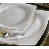 Aryıldız Ar31018 60 Parça Bone Square Porselen Yemek Takımı