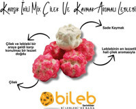 Bileb Serinhisar Çilekli-Kaymaklı Renkli Leblebi 250 gr
