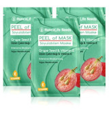 Huncalife Needs Üzüm Çekirdeği & Vitamin E Kağıt Yüz Maskesi 3x10 ml