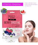 Beauty Derm Berry Smothie Kağıt Yüz Maskesi 25 ml