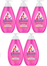 Johnson's Baby Göz Yakmayan Hipoalerjenik Yenidoğan Hassas Ciltler İçin Argan Yağlı Bebek Şampuanı 5x750 ml