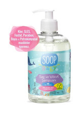 Soop Baby Göz Yakmayan Hipoalerjenik Hassas Ciltler İçin Bebek Şampuanı 500 ml