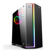 Power Boost Vk-G3906S RGB Mesh Siyah Dikey Mid Tower Oyuncu Bilgisayar Kasası