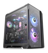 Thermaltake Vıew 51 Ca-1Q6-00M1Wn-00 RGB Mesh Sıvı Soğutmalı 3 Fanlı Siyah Dikey FULL Tower Oyuncu Bilgisayar Kasası