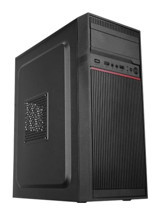 Everest K210 RGB 4 Fanlı Siyah Dikey ATX Standart Bilgisayar Kasası