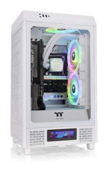 Thermaltake The Tower 200 Mesh 1 Fanlı Beyaz Dikey Mini ITX Oyuncu Bilgisayar Kasası
