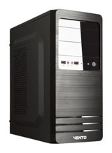 Vento Vs114F Mesh 3 Fanlı Siyah Dikey Micro ATX Standart Bilgisayar Kasası