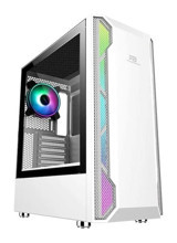 Power Boost Pb-P3509Bw Mesh Beyaz Dikey ATX Standart Bilgisayar Kasası