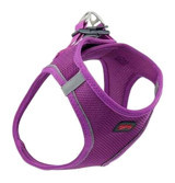 Tailpetz Air Mesh M Ayarlanabilir Göğüs H Tipi Köpek Tasması Mor
