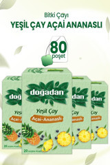 Doğadan Açai-Ananas Karışık Poşet Bitki Çayı 4x20 Adet