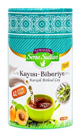 Lokman Sena Sultan Biberiye-Kayısı Karışık Poşet Bitki Çayı 42 Adet
