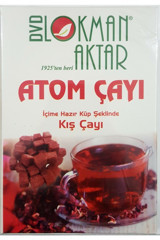 Lokman Aktar Atom Hibiskus Karışık Dökme Bitki Çayı 180 gr