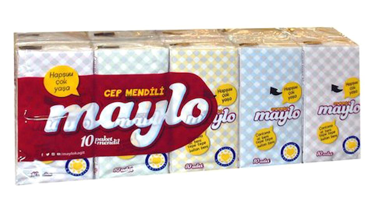 Maylo Desenli Kağıt Peçete 10x10'lu