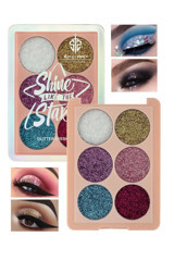 Rowenarose 6'lı Toz Simli Glitter Palet Göz Farı