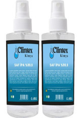 Clintex Kimya %99.9 Saf Ipa Izopropil Sprey Yüzey Temizleyici 2x200 ml