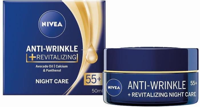 Nivea Anti-Wrinkle 55+ Tüm Ciltler Anti-Aging Kırışıklık Giderici Yüz Krem 50 ml