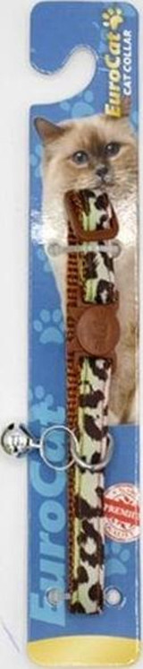 Eurocat Cat Collar Zilli Güvenlikli Çok Renkli Gezdirme Boyun Kedi Tasması