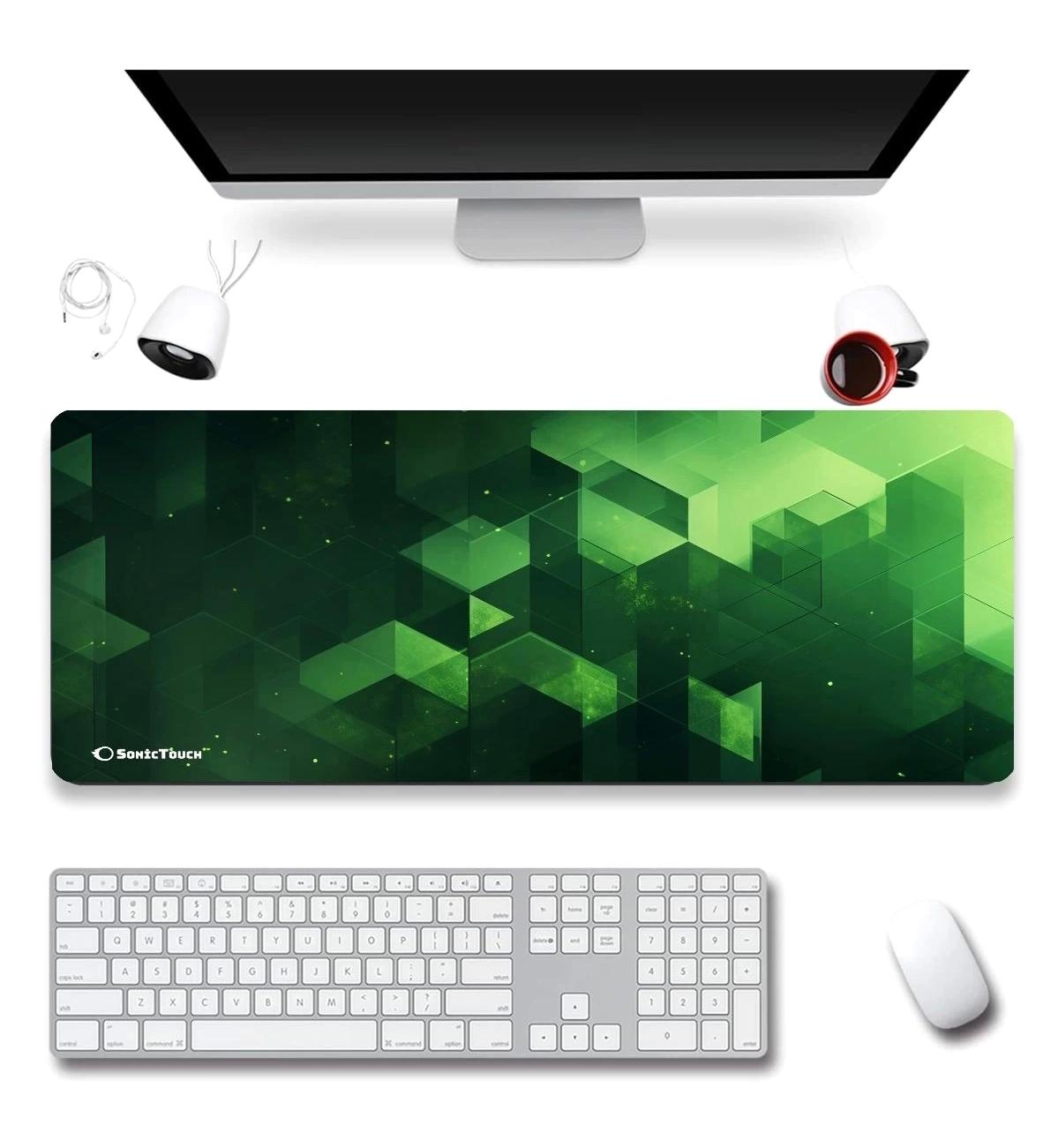 SonicTouch 40x90 cm XXL Gaming Mousepad Yeşil