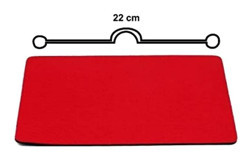 Elba 220S 22x18 cm Small Mousepad Kırmızı