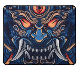 KlasseGear Tiger Bilek Destekli 48x40 cm Gaming Mousepad Çok Renkli