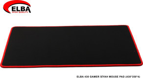 Elba Bilek Destekli Gaming Mousepad Siyah