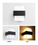 Cata LED Aplik Siyah