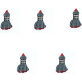 Silver Home 5'li Yedek Mop Gri
