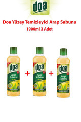 Doa Organik Sıvı Arap Sabunu 3x1 lt